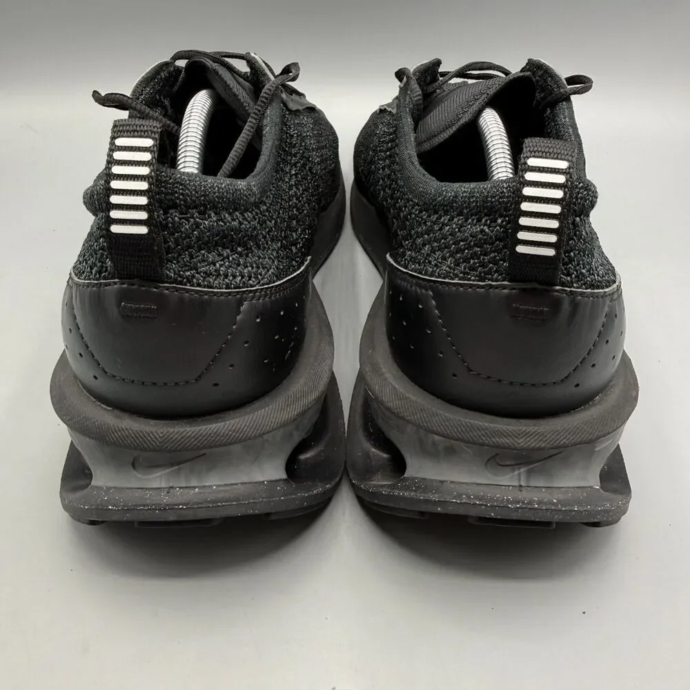 Nike Air Max Flyknit Racer Mens Black Running Sneakers Shoes Size 13